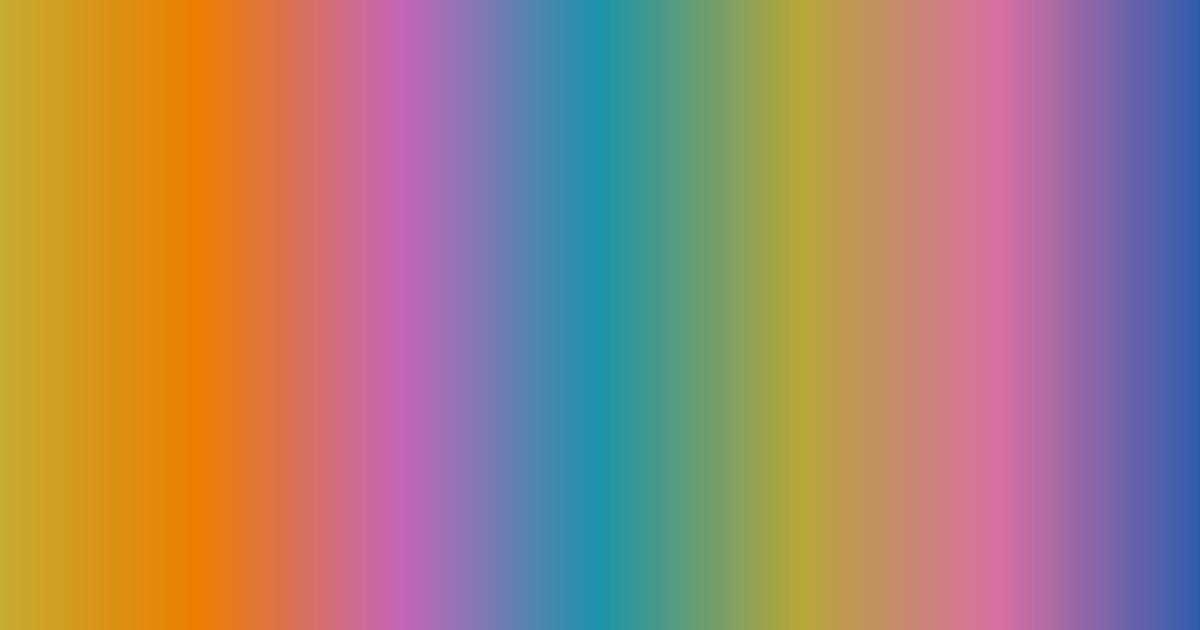 Arco-íris de mostarda a roxo: paleta de cores