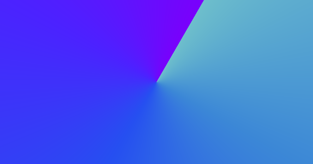 Cool light blue to blue color palette