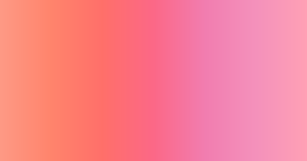 Farbpalette Kräftiges monochromes Lachs bis Rosa