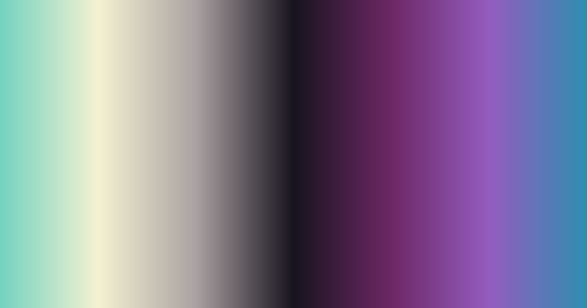 Farbpalette Dreifarbiges Türkis, Violett und Blau