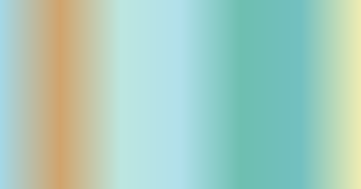 Bảng màu Xanh dương, nâu vàng, xanh cổ vịt và xanh lá tông pastel