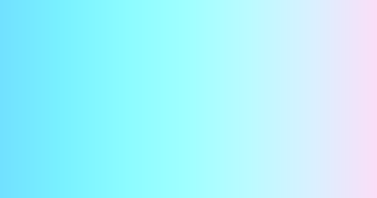 Pastel duotone blue to pink color palette