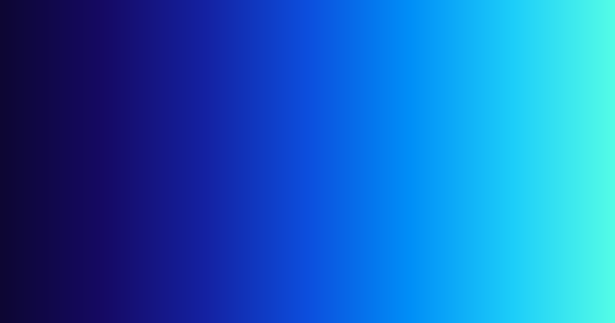 Azul-marinho, azul e ciano em tons frios: paleta de cores