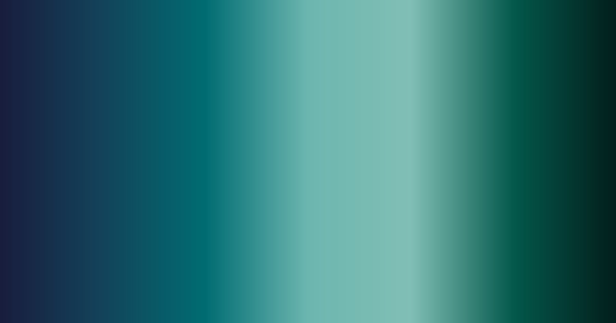 Azul marino, verde azulado, azul claro y verde oscuro: paleta de colores