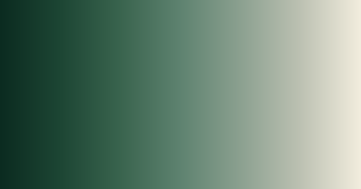 Dark green, gray and off-white color palette