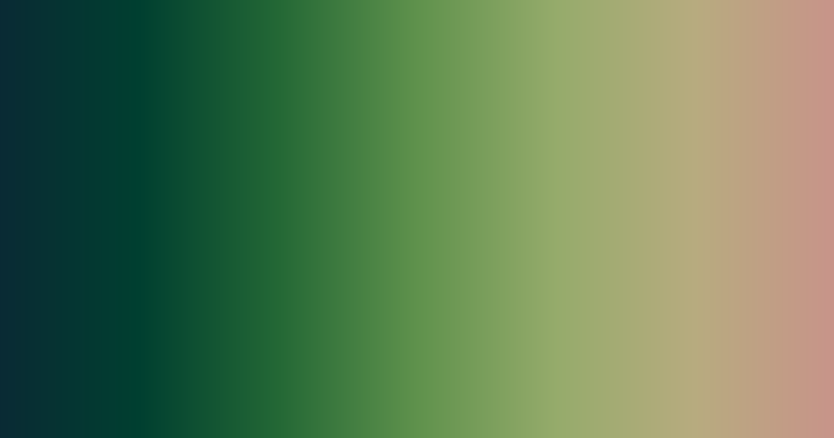 Tritone navy, green and tan color palette