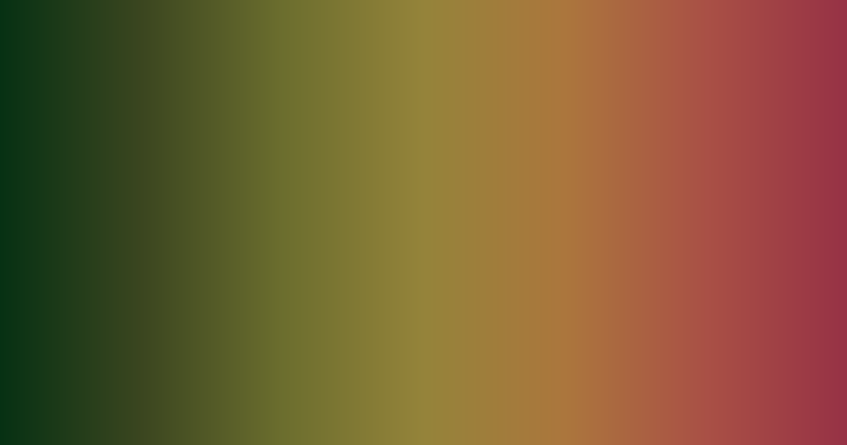 Tritone dark green, brown and maroon color palette