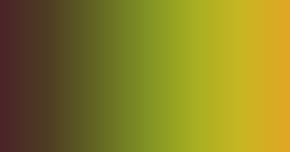 Palet warna Cokelat ke kuning (analog)