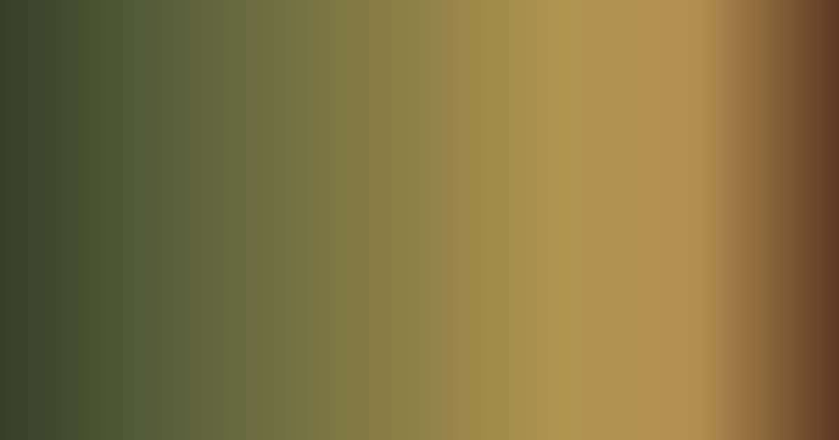 Palet warna Hijau gelap, cokelat muda, dan cokelat (analog)