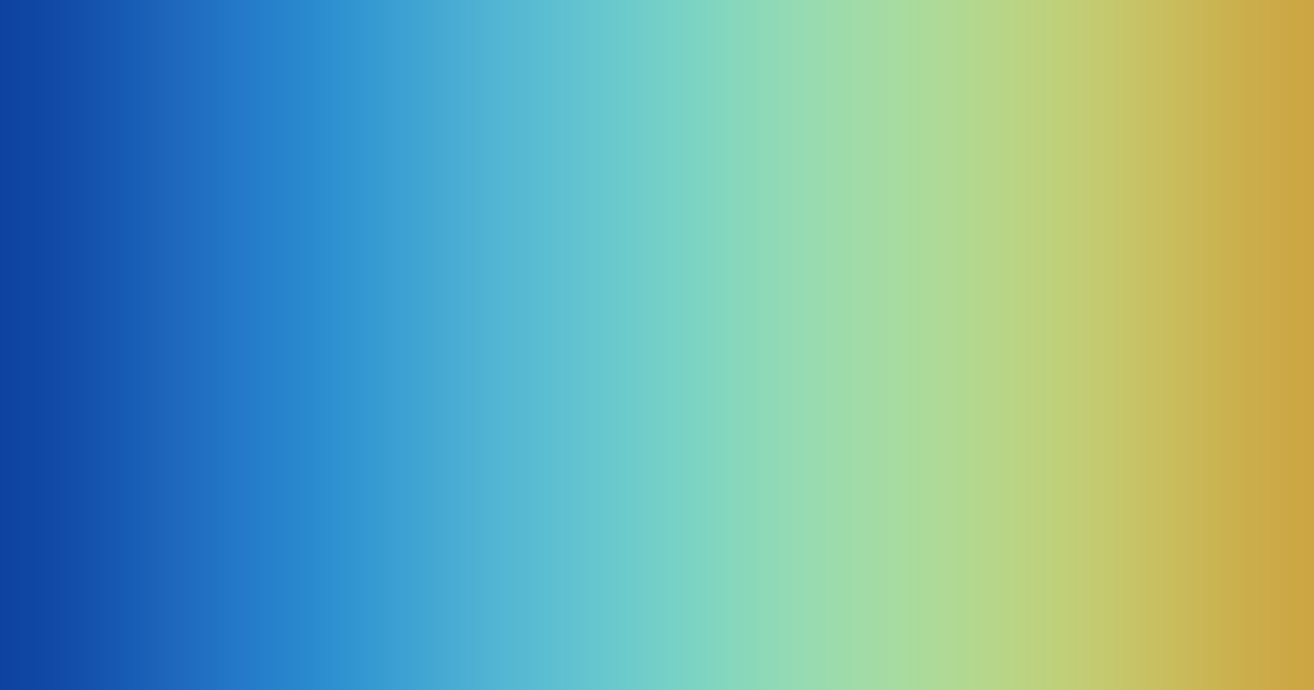 Tritone blue, green and tan color palette