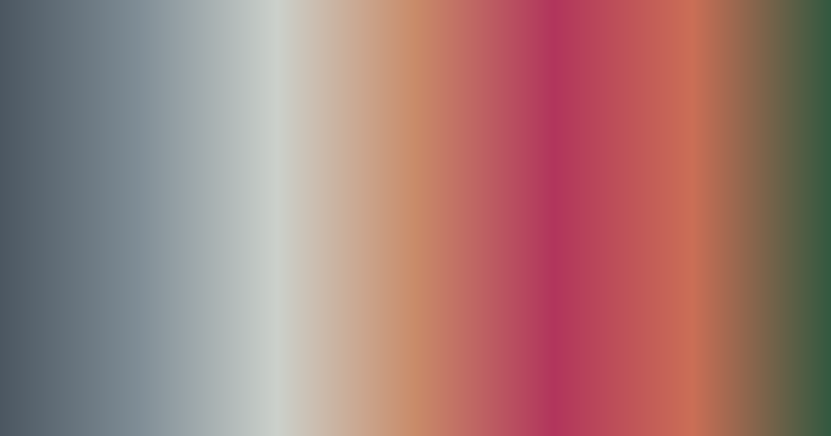 Gray, tan, pink and dark green color palette