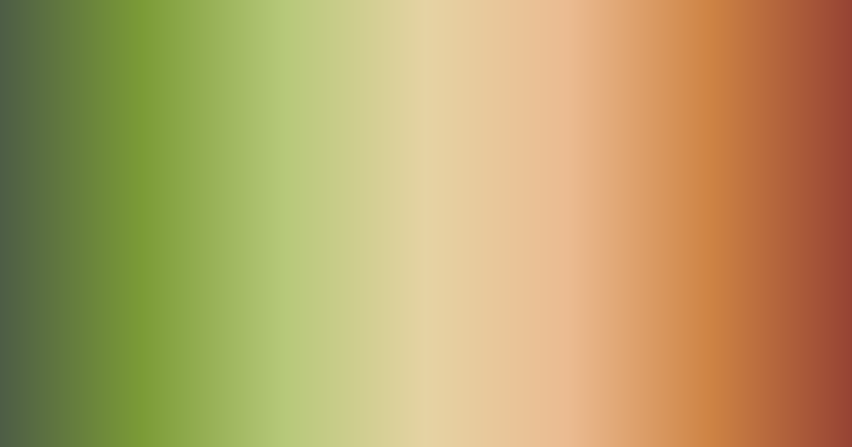 Verde, bege, pêssego e marrom: paleta de cores