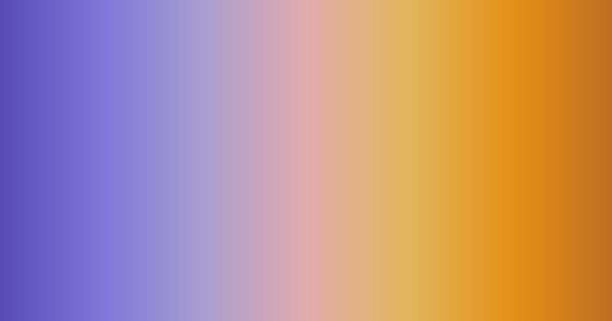 Blue, lavender, tan and orange color palette