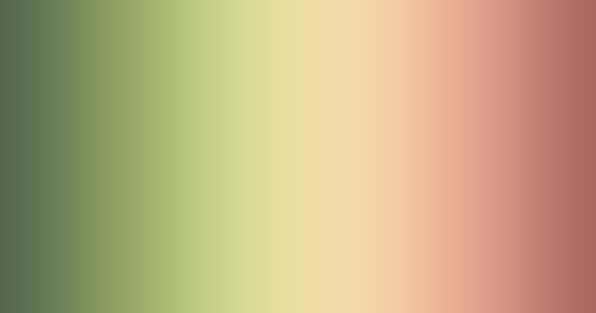Gray, olive, peach and brown color palette