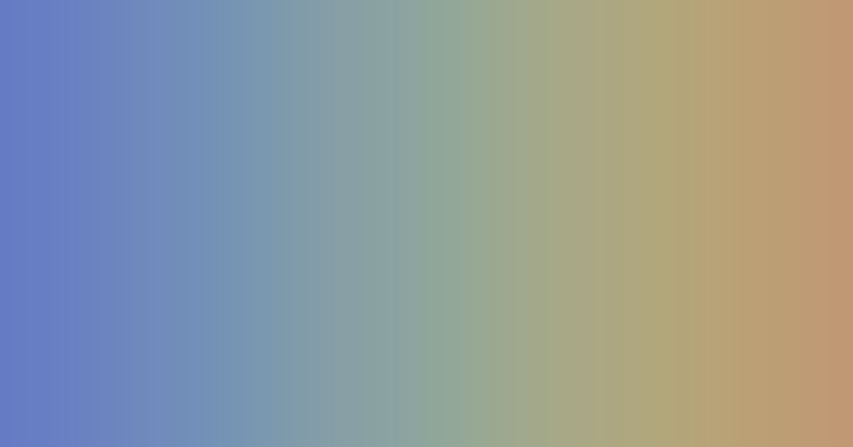 Complementary blue, gray and tan color palette