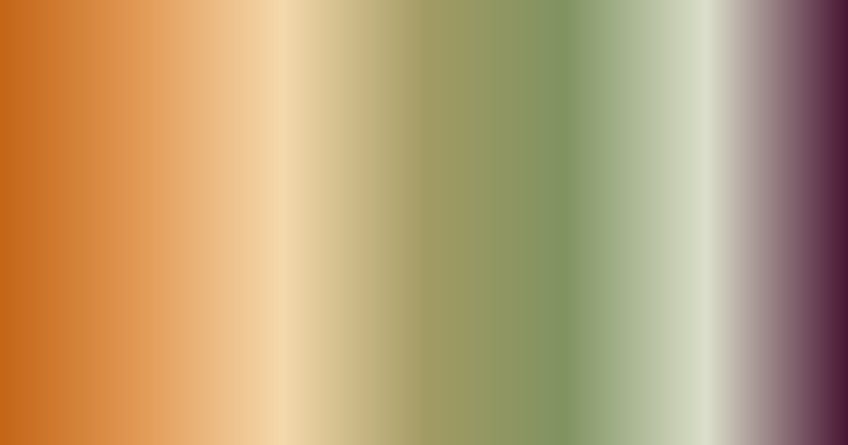 Orange, tan, gray and dark purple color palette