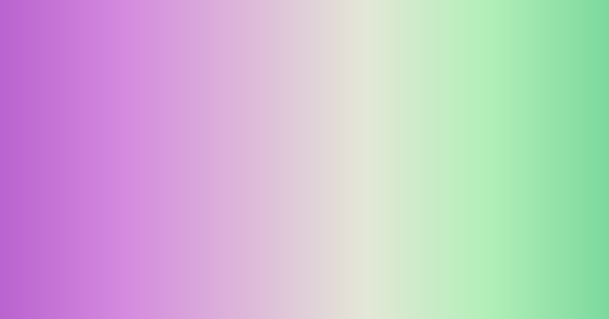 Complementary purple, gray and green color palette
