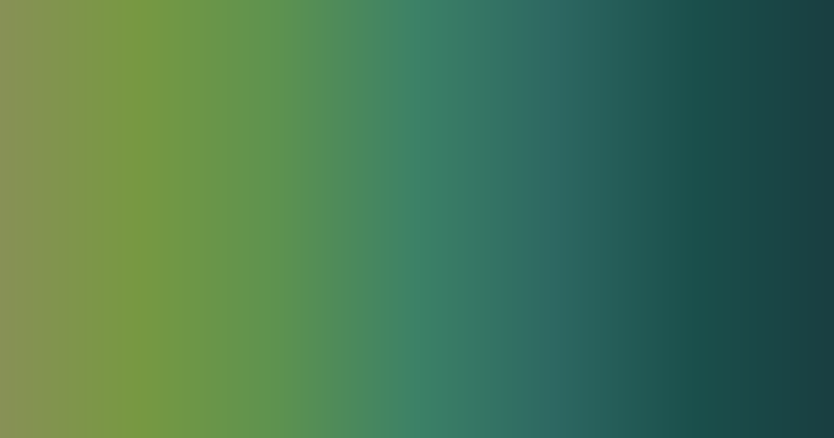 Olive, green and teal color palette
