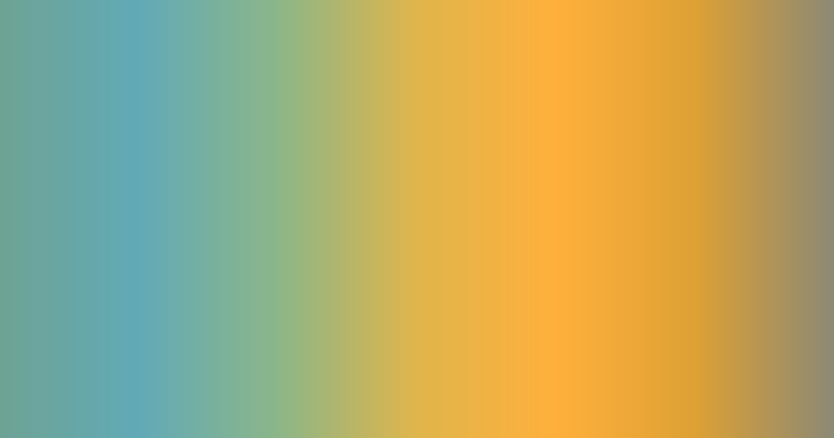 Teal, blue, orange and tan color palette