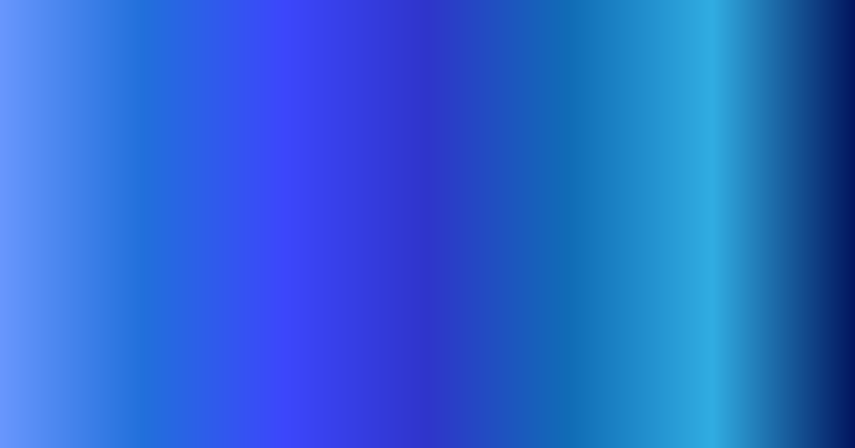 Vivid monochrome blue to navy color palette