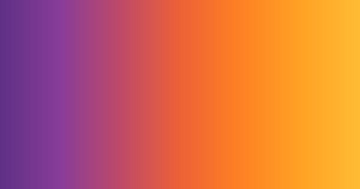 Vivid tritone orange, pink and purple color palette