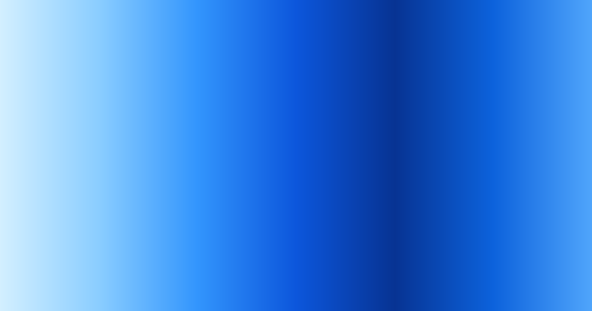 Monochrome light blue to blue color palette