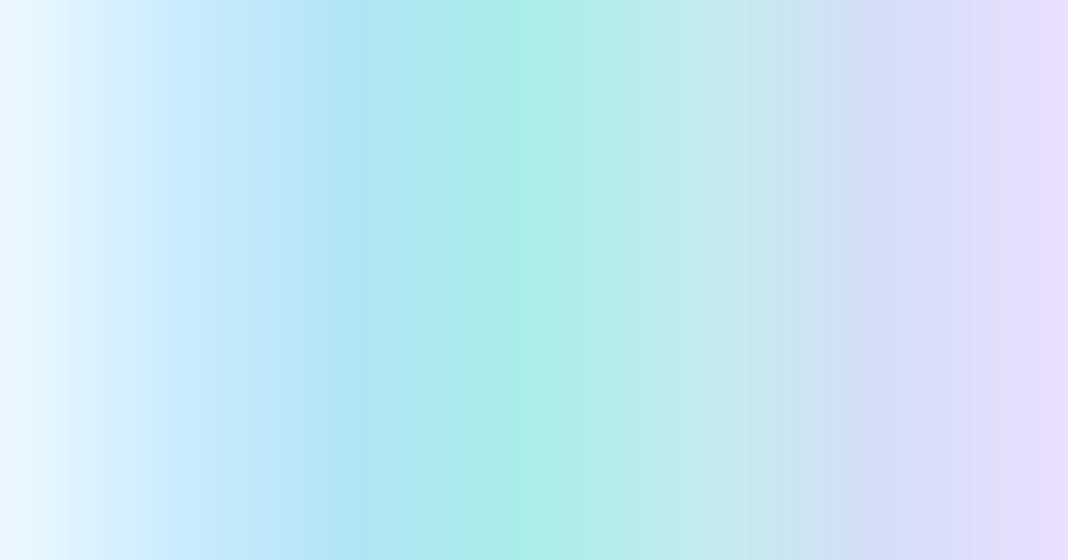 Pastel analogous blue to lavender color palette